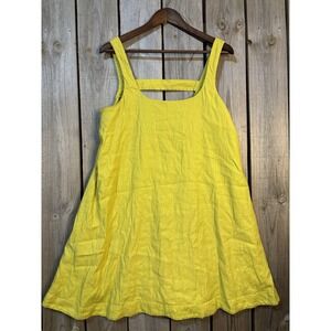 Maeve by Anthropologie‎ Yellow A-Line Summer Dress L